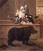 Pietro Longhi Clara the rhinoceros oil